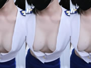 韓國口罩女神美乳美腰裸舞誘惑